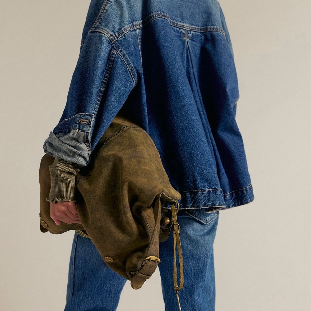 Free People Opal Swing Denim Jacket